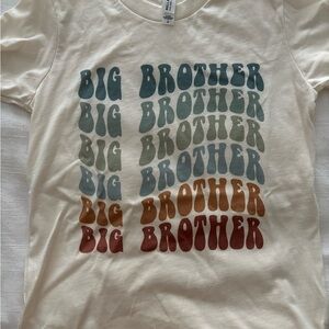 Big brother shirt brand new size youth small